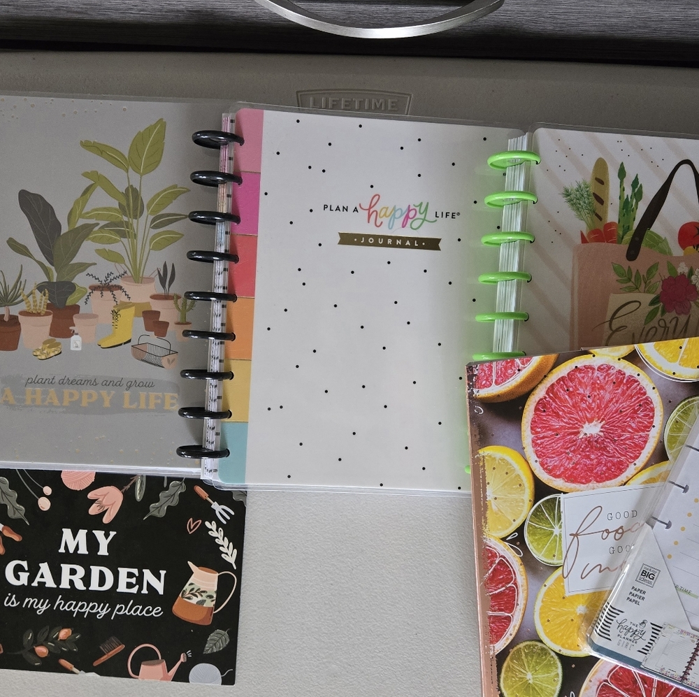 Happy Planner: Journal, Planner, Recipe Book
